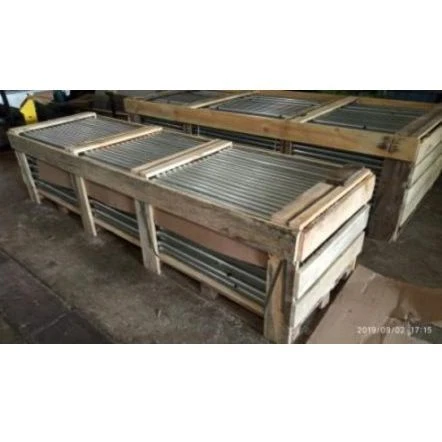 Feed distribution system pipe 60x1.50-5000 galvanised with galvanised seam