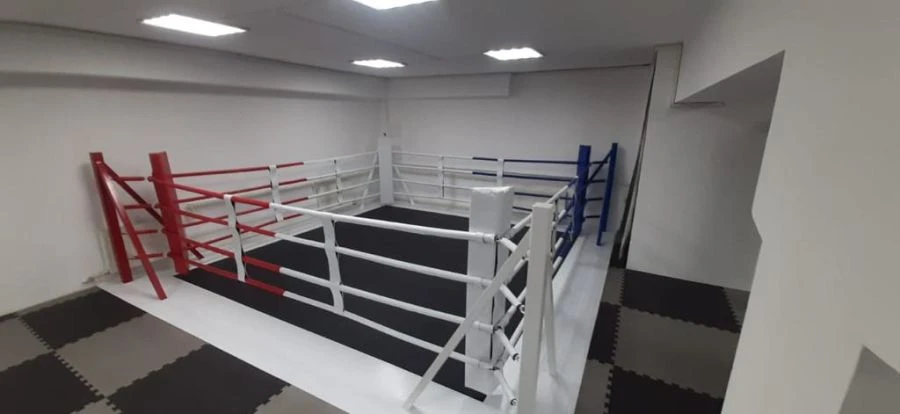Floor boxing ring