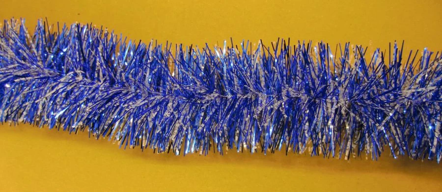 Tinsel 5-ply, length 1.8M, blue