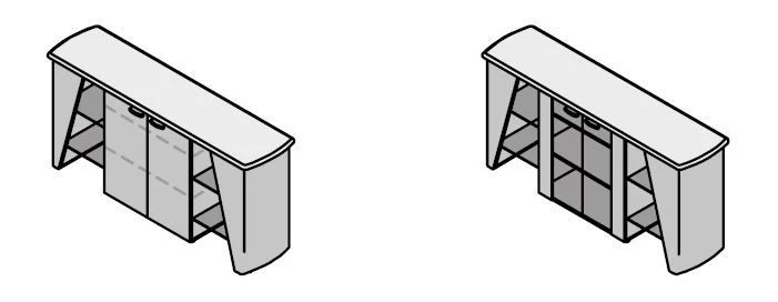Gredentia. Furniture set "New.Tone"