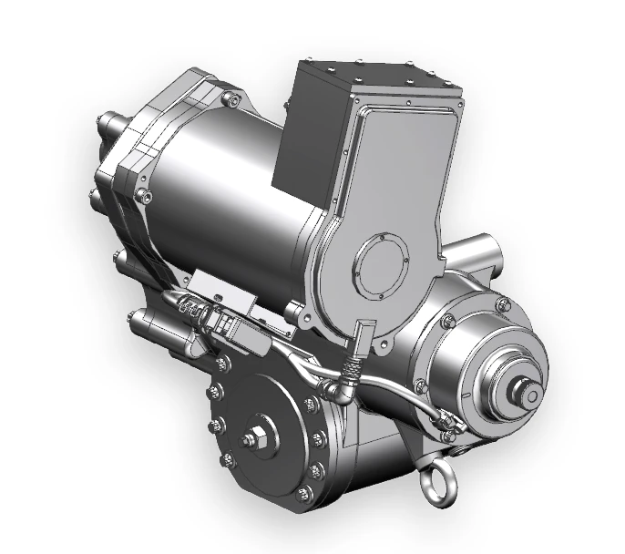 3D View of Steering Mechanism