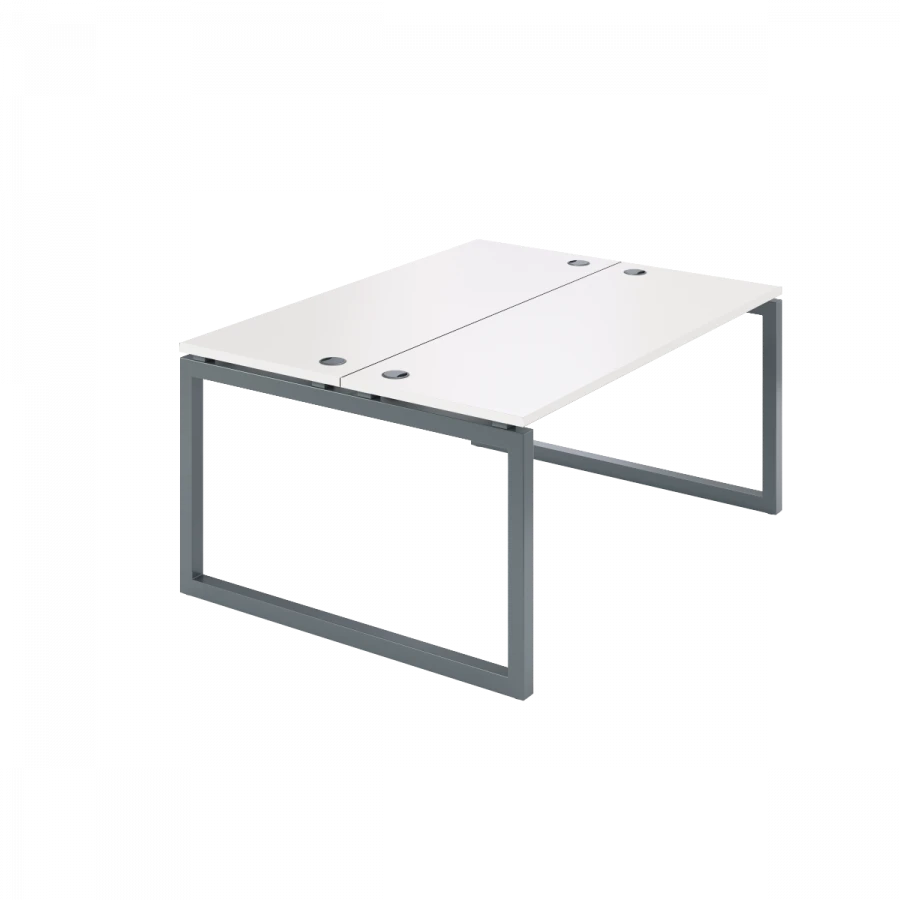 Double metal-framed bench SMS2-O-16K.120.Pr50