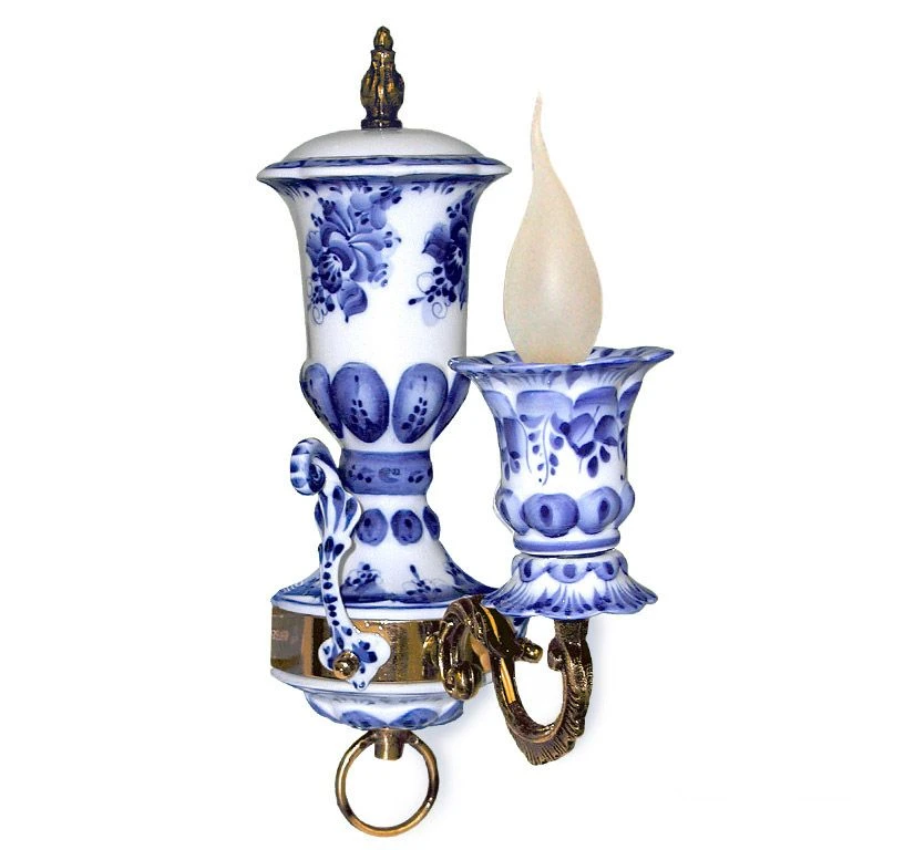 Caprice 100x60x200MM porcelain 1-hole wall lamp