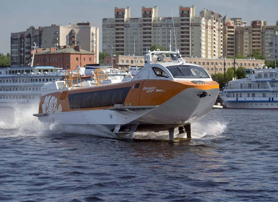 Hydrofoil passenger hydrofoil of project 23180 "Valday 45R" (construction number C-518).