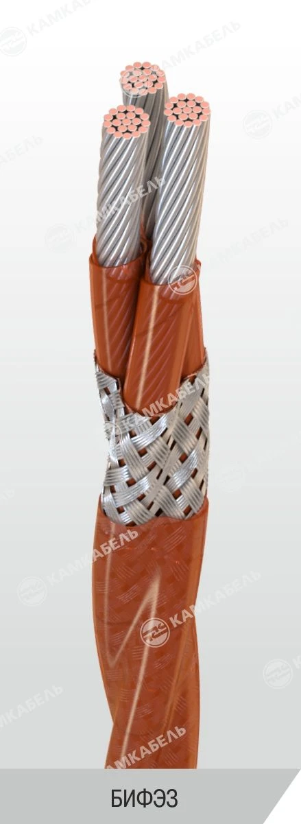 On-board wire for operation at voltage up to 250 V AC with frequency up to 6000 Hz (350 V DC) at atmospheric conditions.