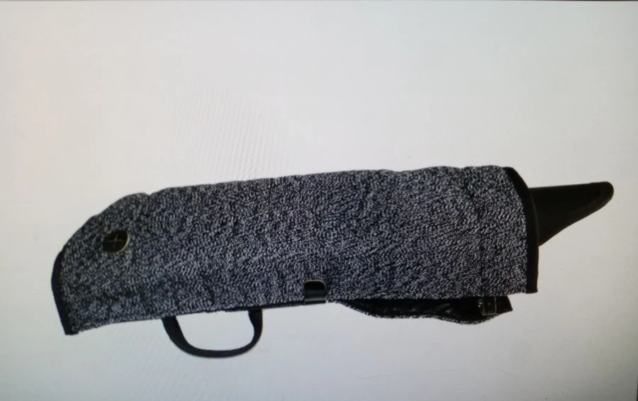 Trainer's sleeve universal protective soft sleeve for employees of canine units of internal affairs bodies of the Russian Federa
