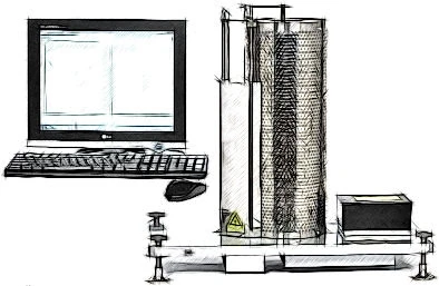 Odibert-Arnu apparatus for determination of dilatometric indices.