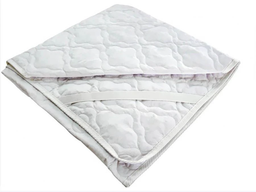 Bedding for adults made of synthetic fabrics: mattress covers.