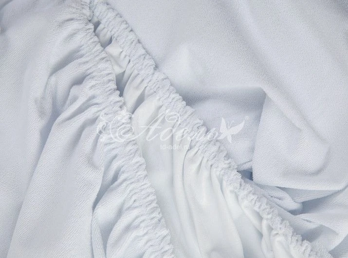 Waterproof terry cloth mattress covers with polyurethane membrane coating