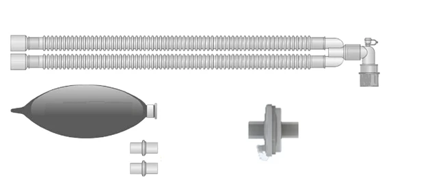 Respiratory devices for joint use with anaesthetic and resuscitation equipment, version: a