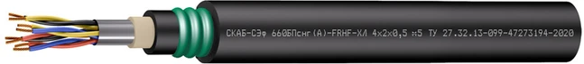 Cable for extreme operating conditions SKAB-SEF 660BPSng(A)- FRHF-HL