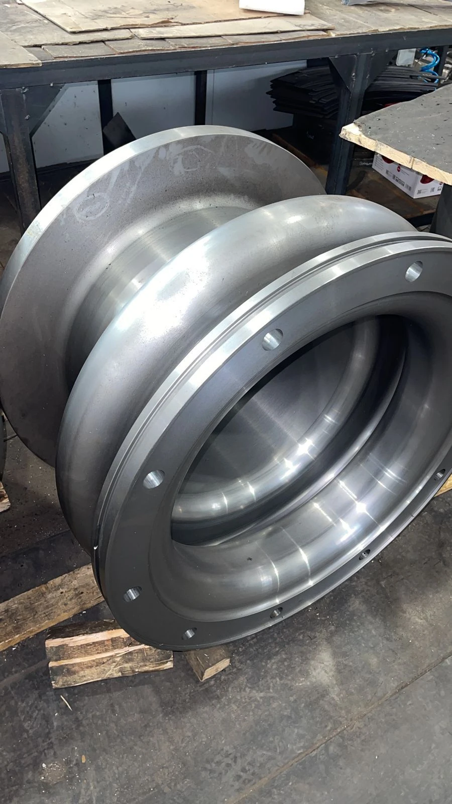 Half coupling with fasteners PS.100.201.05.000