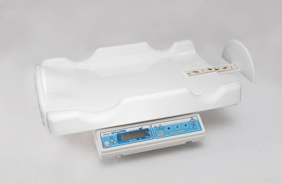 Electronic desktop scales for newborns and children up to one and a half years old VEND-01-"Baby"-15-C-1/2/2/5-A-Rm