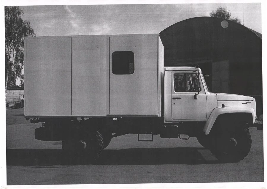 Motor vehicle modification 3897-0000010-04 on chassis GAZ-33086