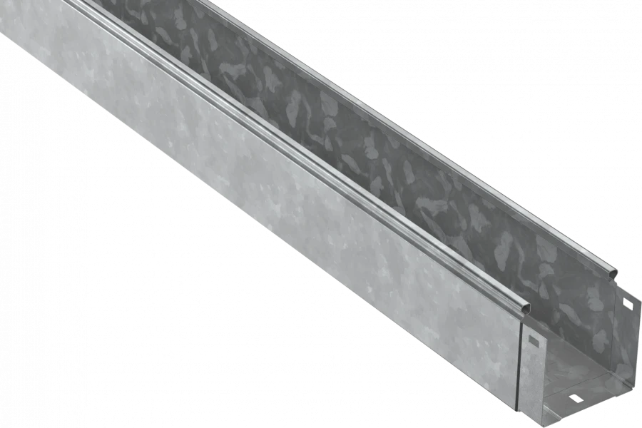 CLN10-100-100-100-2-M-HDZ Non-perforated tray 100x100x2000 HDZ IEK