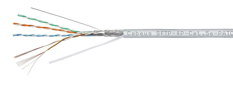 CABLE SIMMETRICAL FOR DIGITAL TRANSMISSION SYSTEMS Cabeus Twisted pair cable SF/UTP, category 5e