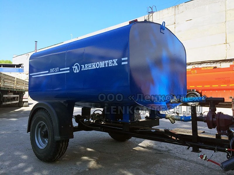 Tractor slurry tanker semitrailer LKT-5P (using axles of LKT-P1800.00 model)
