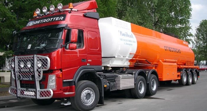 Tank semi-trailer for light oil products BCM-42.4 (AL)