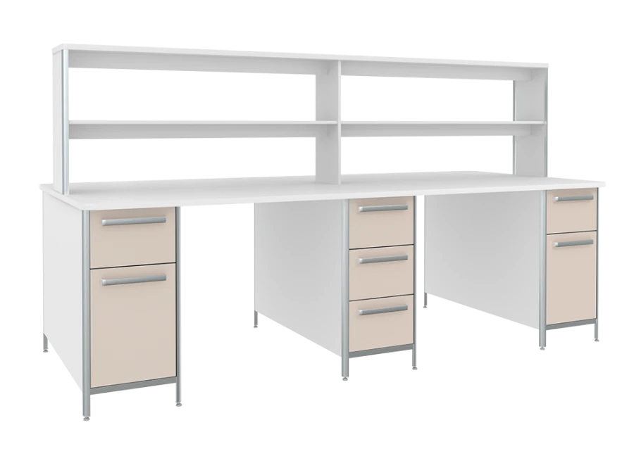 Island table SKDL 4-2 from the set of furniture for clinical diagnostic laboratories according to TU 9452-013-13305037-2010