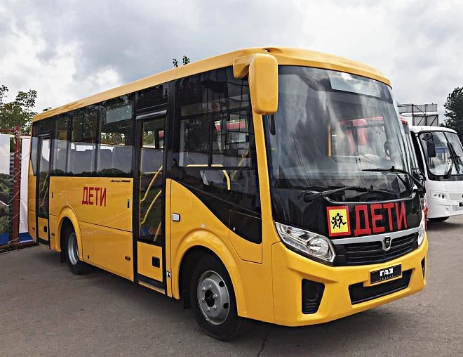 Bus PAZ 320475-04 with MKPP produced by OOO Nizhegorodskie Motory