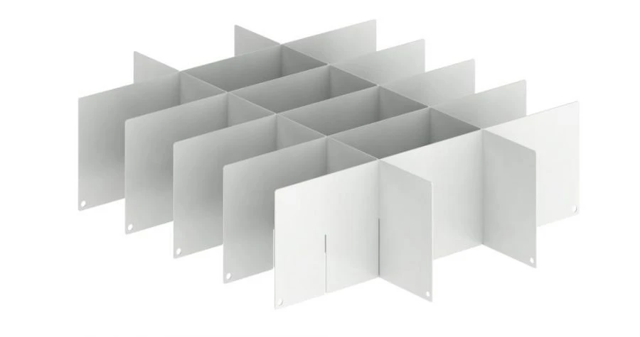 Set of drawer dividers for drawers