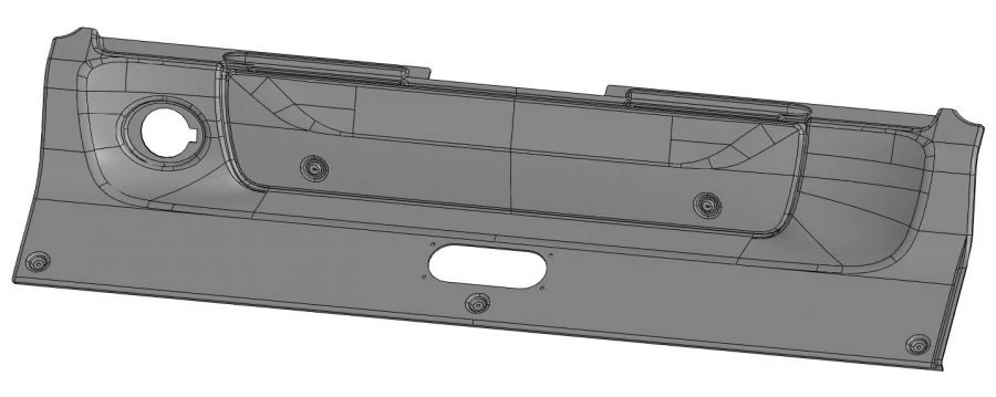 5299-401-5702030-40 SB Front door PUD panel assembly