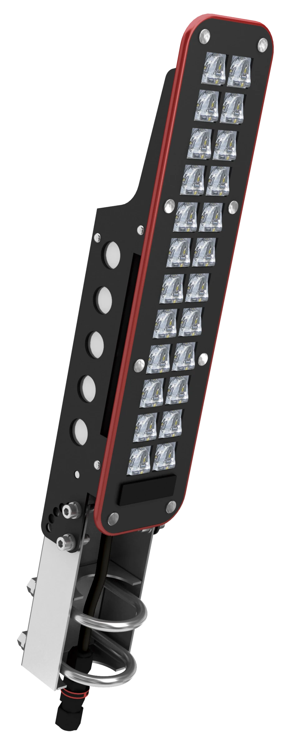 LED street light OPTIMA SKU LE-SKU-28-025-0780-67X 25VT 5000K 2800LM 507x101x67MM UHL1 grey 1.87KG IP67 0.98 >80