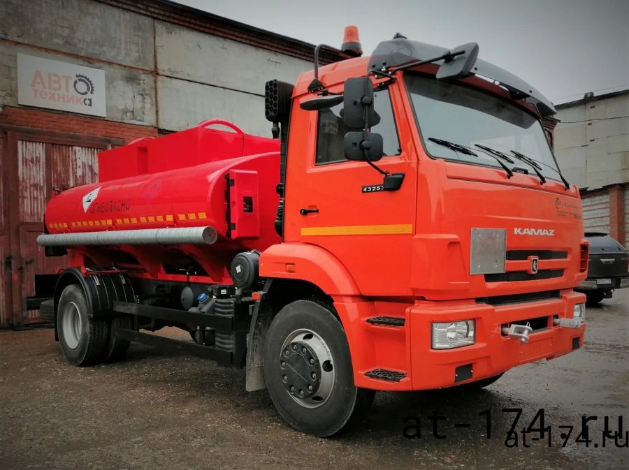 ATZ fuel tanker on KAMAZ 43253 chassis