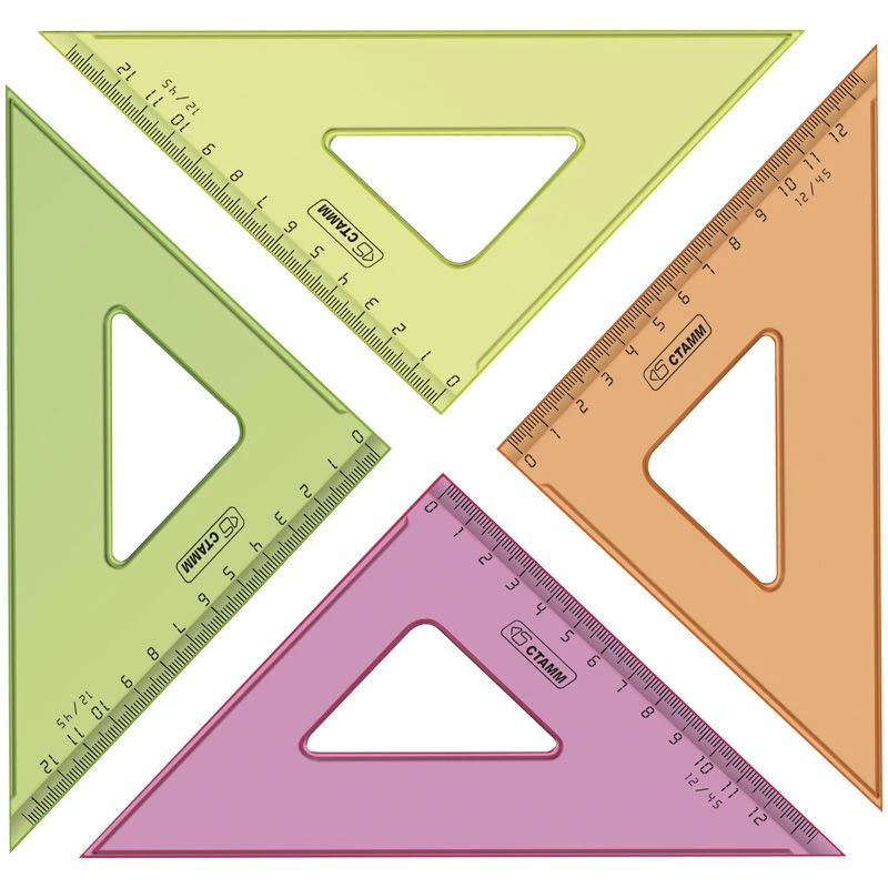 45° triangle, STAMM, plastic