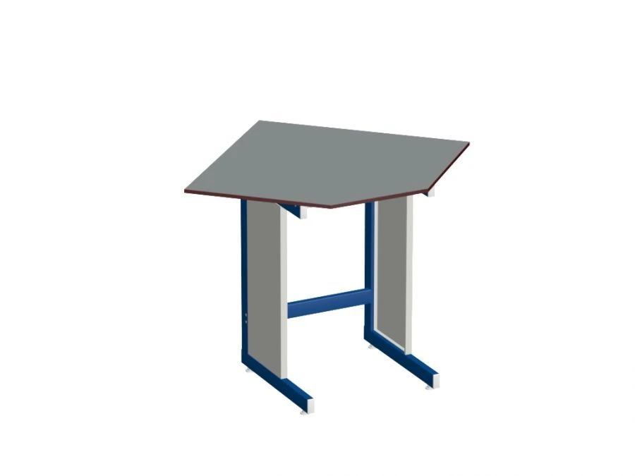 Laboratory corner table. Model: USL-U