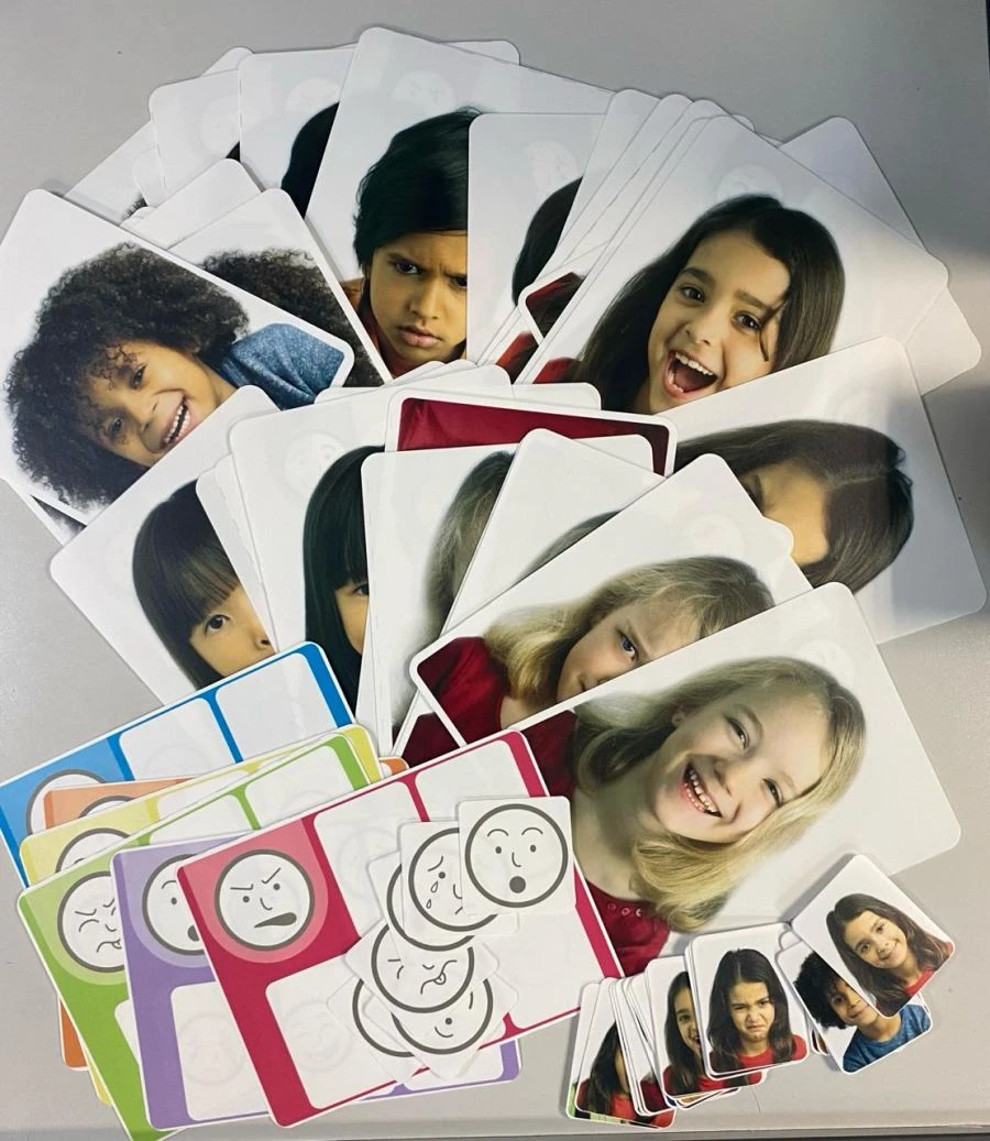 The game "Faces, emotions, facial expressions".