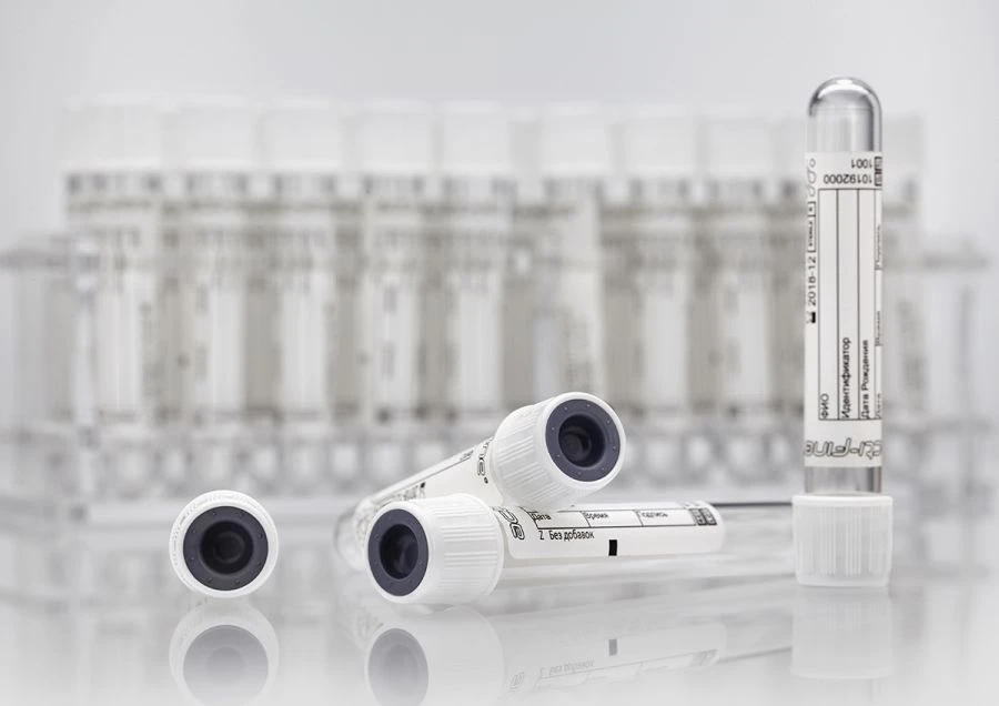Acti-Fine® vacuum tubes for venous blood sampling without additives, size 16x100 mm, volume: 9.0 ml