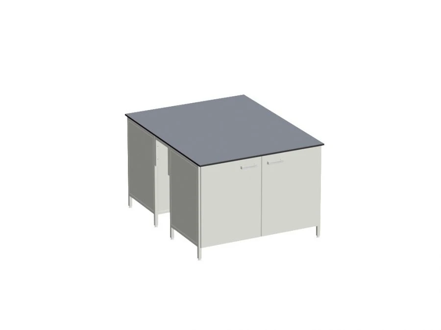 Island table and cabinet. Model: STO