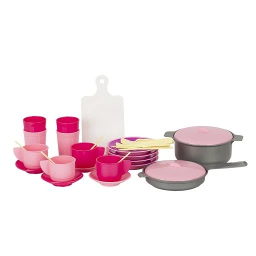 Game Children's kitchen set in a backpack 39pr.