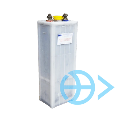 Alkaline nickel-iron open prismatic batteries FL 450 P (TNZh-450 P-U2)