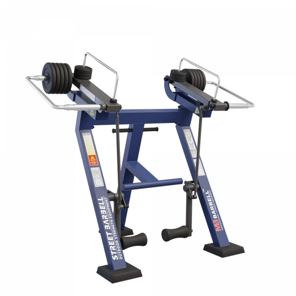 Leg flexion in standing position with variable load