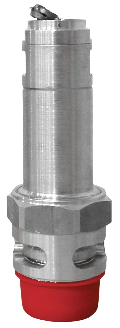 Safety relief valve of "Pregran" trade mark, type KPPP, series 495, DN25, PN25