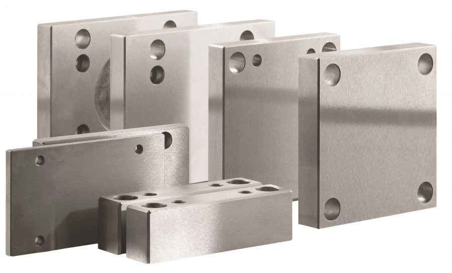 Mould block plates P, ML, KL, TL, TP, UL, DPE