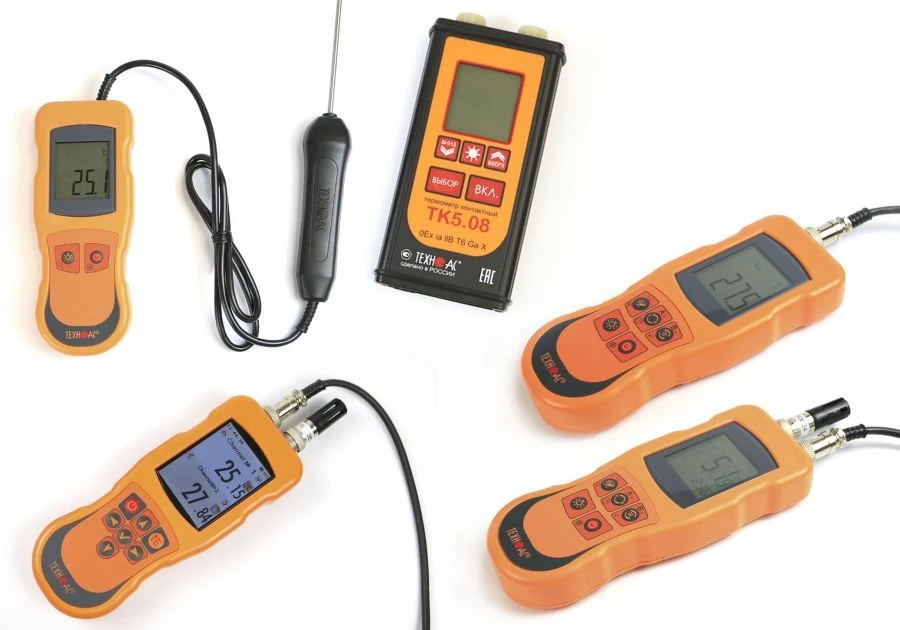 Contact digital thermometers of TK-5 type