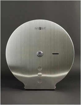 Nofer round toilet paper dispenser 05006.RUS