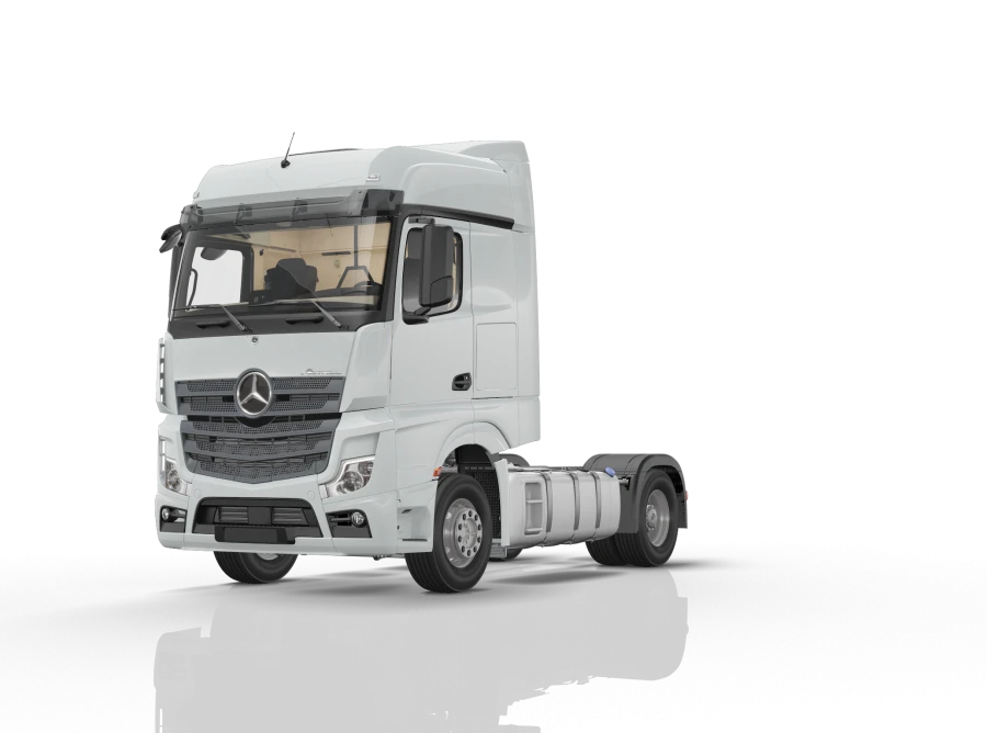 Mercedes-Benz Actros 2045LS tractor unit with F1H cab
