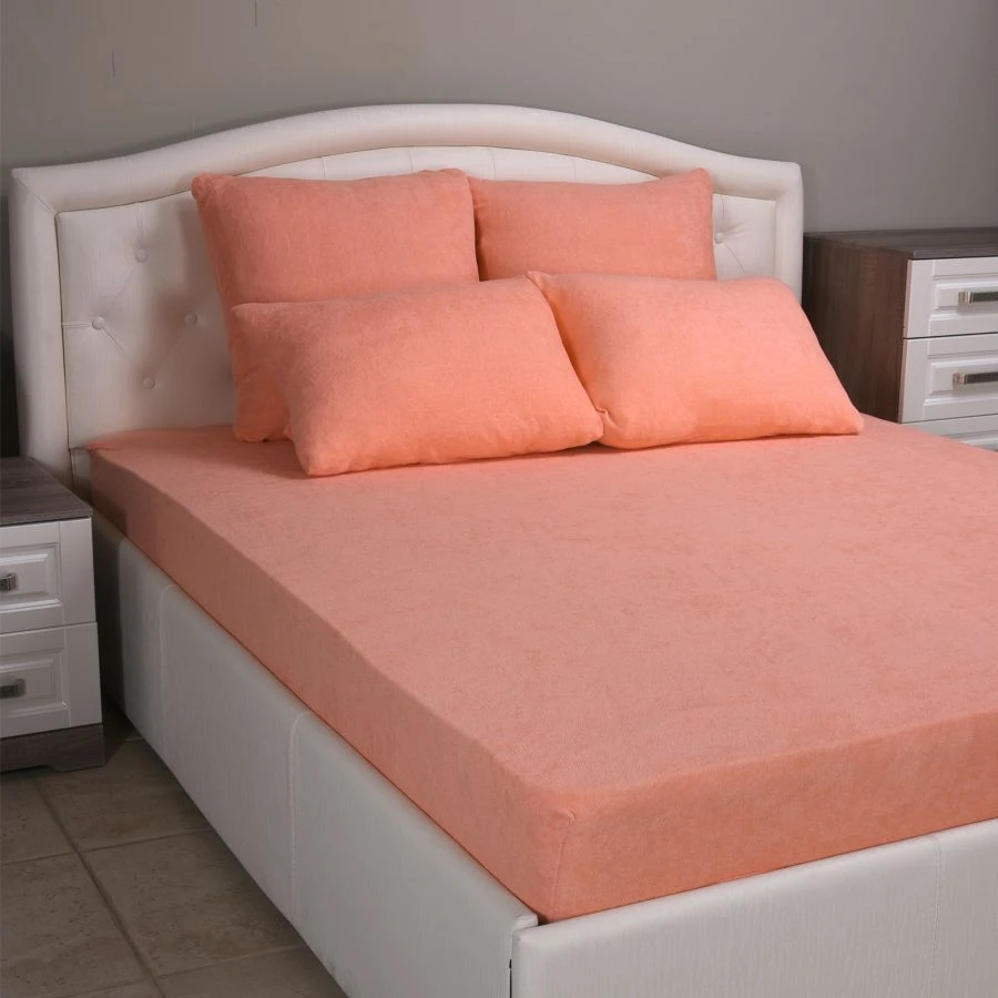 Knitted pillowcase