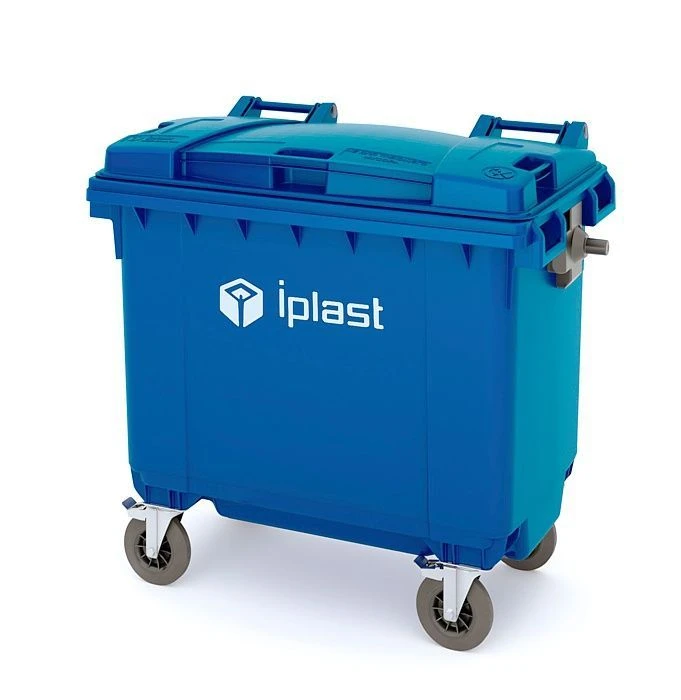 Mobile waste bin 770l Art.26.C19 (20.804.60.PE; 21.053.60.PE)