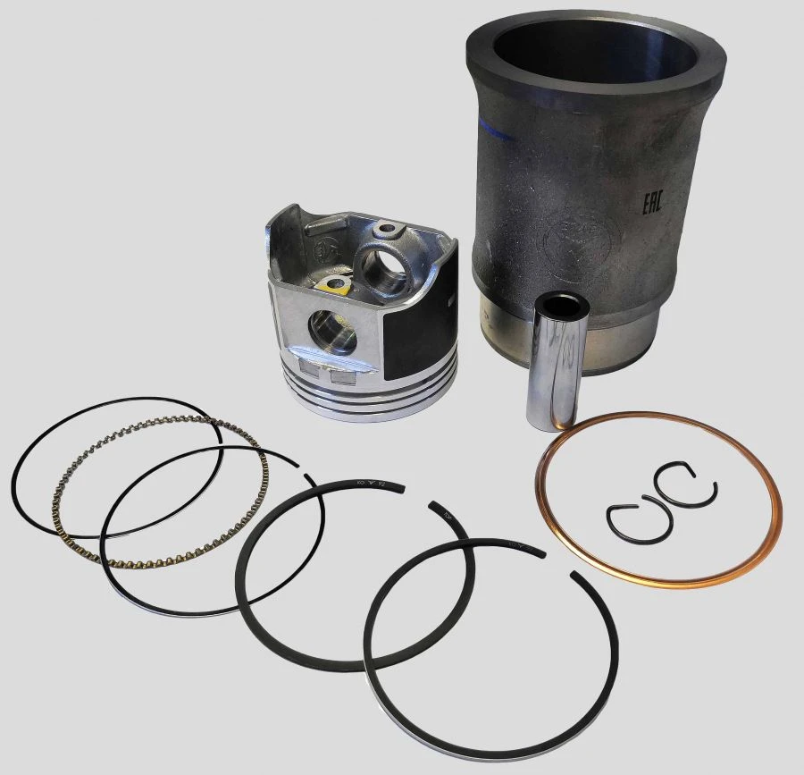 CYLINDER LINER, PISTON, PISTON PIN, RETAINING RINGS, CYLINDER LINER GASKET KIT 523.1000110-153-01