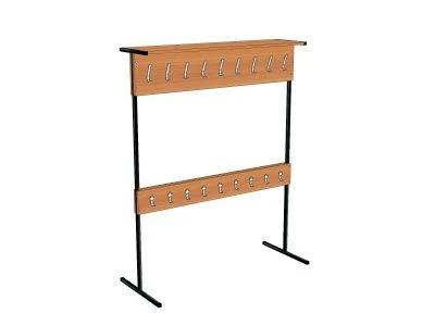 Floor coat rack