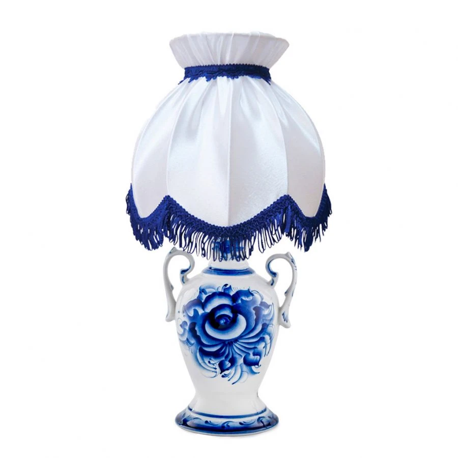 Porcelain table lamp Lydia 277x130x220mm