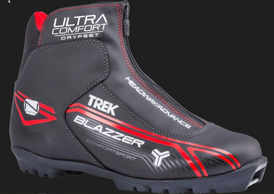 Ski boots TREK BlazzerComfort2 black (logo red) S