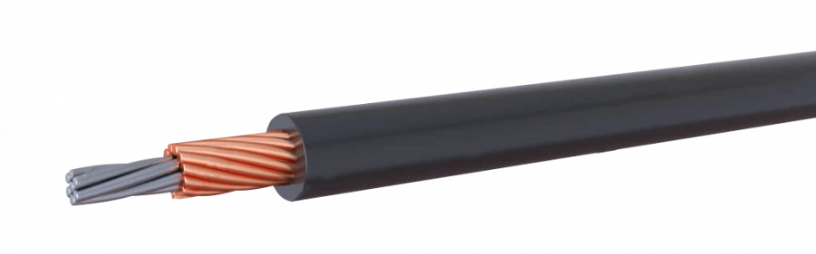 Geophysical signal-power geophysical wire of GPSMPO grade for rated voltage up to 10 V