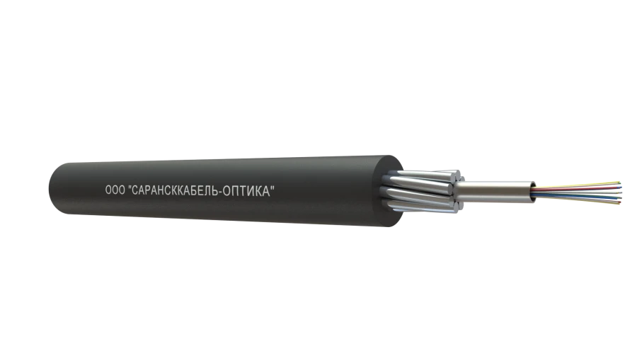 Fibre-optic cable for suspension. Mark - OKBS