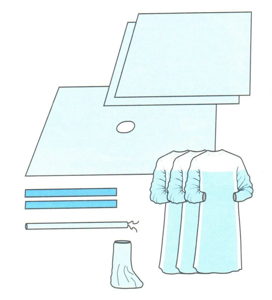 Lower limb operation kit (sterile) Type2 according to TU 9398-016-34357587-2009 registration certificate ? FSR 2009/